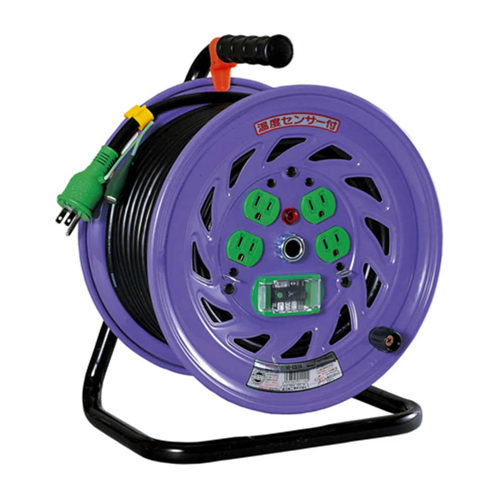 電工ドラム 15A×30m NF-EB34 【直送品】 返品・キャンセル・他商品と同時購入は不可