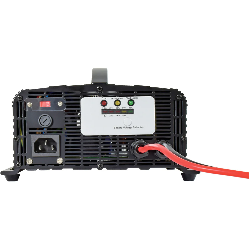 全自動充電器 全自動バッテリーチャージャー 12V-48V 【直送品】 返品・キャンセル・他商品と同時購入は不可 - Image 2
