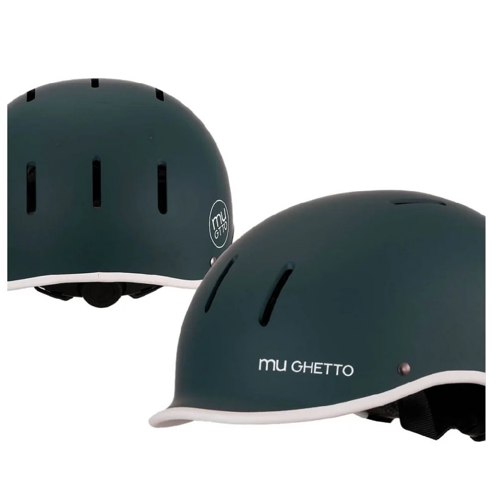石野商会 ハードシェルサイクルヘルメット muGHETTO ISN11303MBK - Image 5
