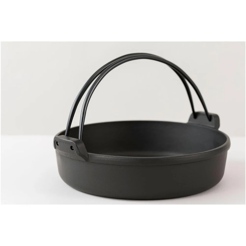 南部鉄器 すき焼き鍋 南部ツル付20 20037 【直送品】 返品・キャンセル・他商品と同時購入は不可 - Image 3