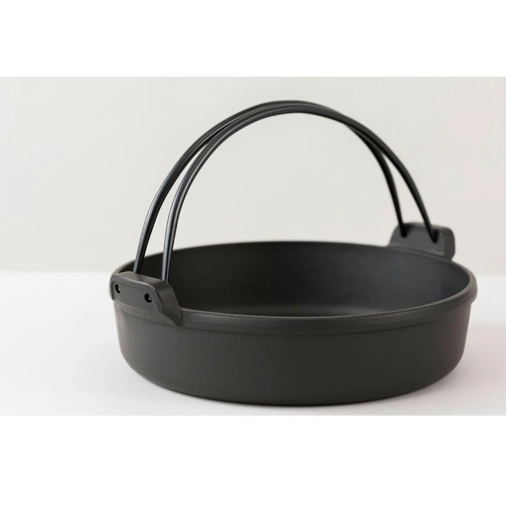 南部鉄器 すき焼き鍋 南部ツル付26 20039 【直送品】 返品・キャンセル・他商品と同時購入は不可 - Image 3