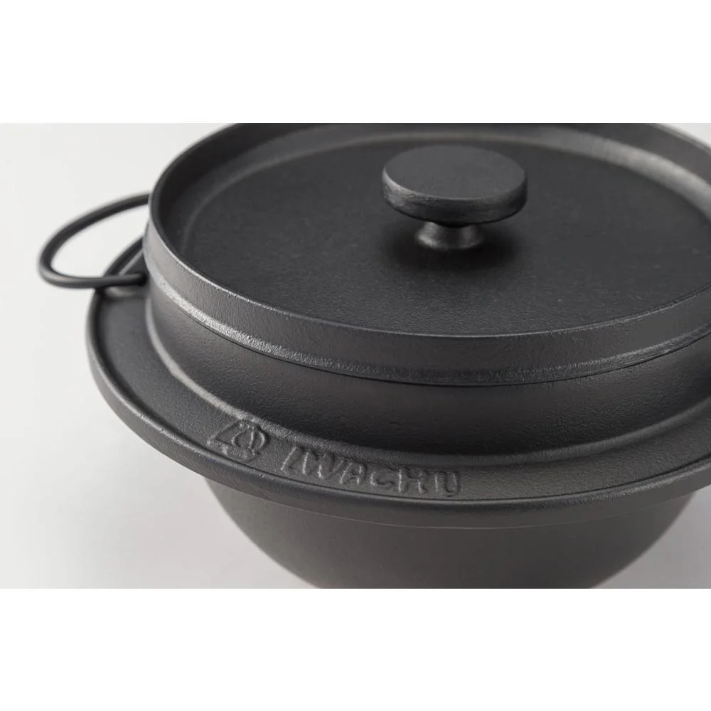 南部鉄器 ごはん鍋2合炊 21084 【直送品】 返品・キャンセル・他商品と同時購入は不可 - Image 2