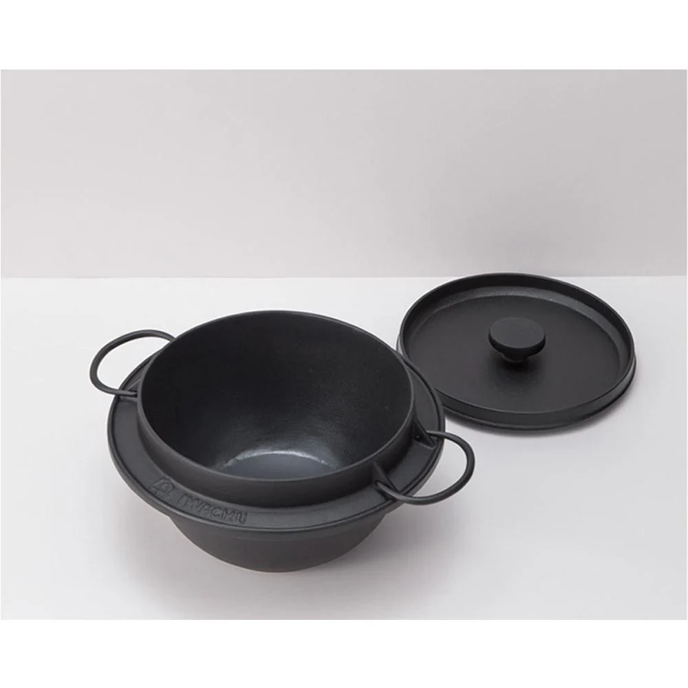 南部鉄器 ごはん鍋2合炊 21084 【直送品】 返品・キャンセル・他商品と同時購入は不可 - Image 3