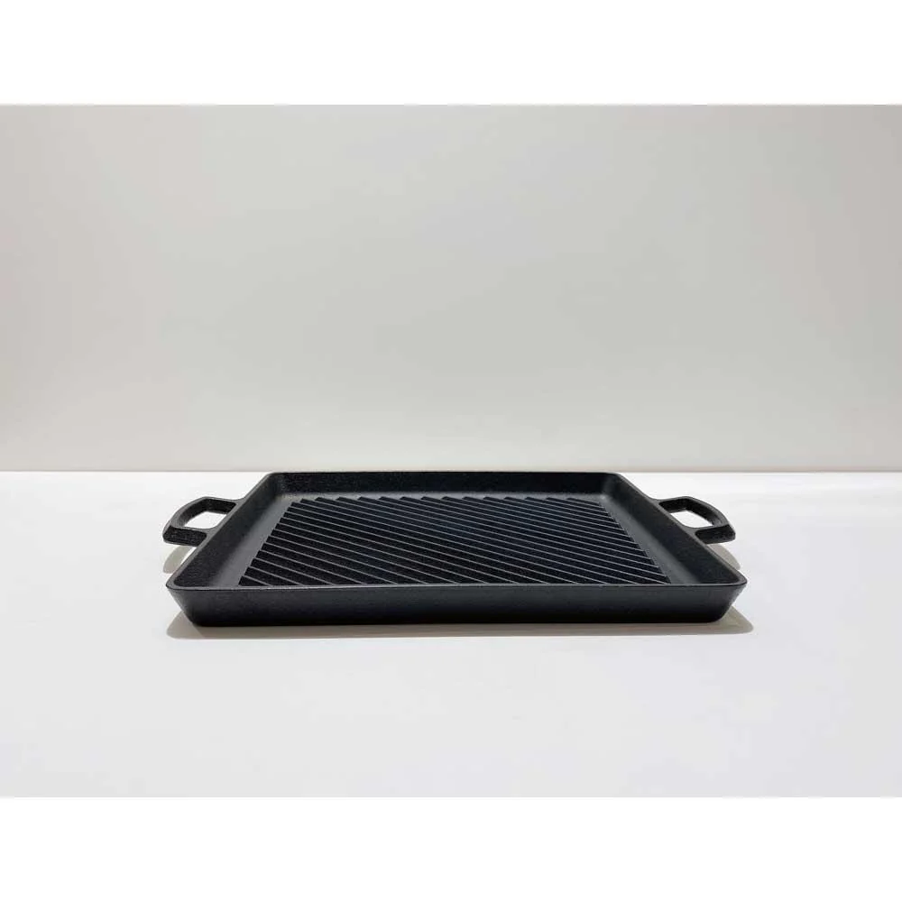 南部鉄器 オイルプレートグリル 23014 【直送品】 返品・キャンセル・他商品と同時購入は不可 - Image 2