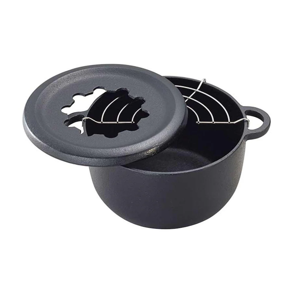 南部鉄器 フォンデュ兼用ミニ天ぷら鍋 25011 【直送品】 返品・キャンセル・他商品と同時購入は不可