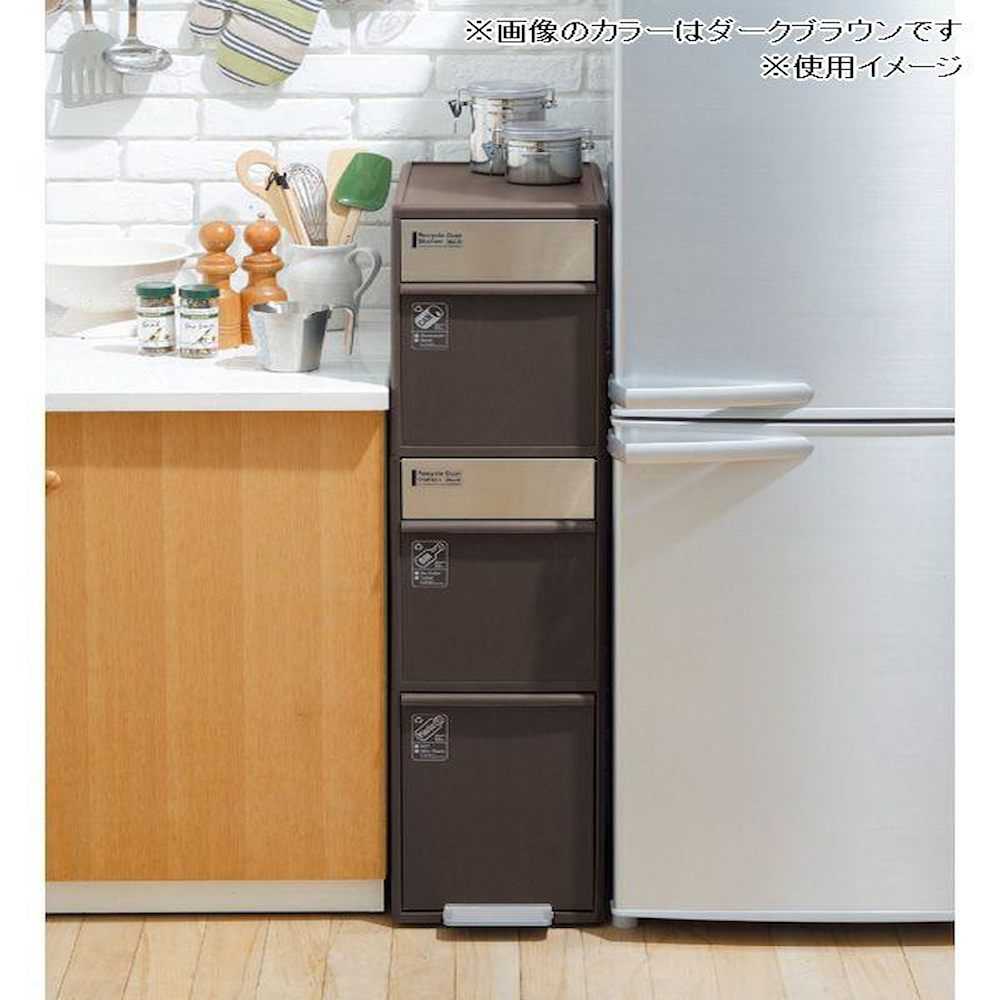 分別スイングステーション ワイド3段 BWP-12BS W 【直送品】 返品・キャンセル・他商品と同時購入は不可 - Image 3