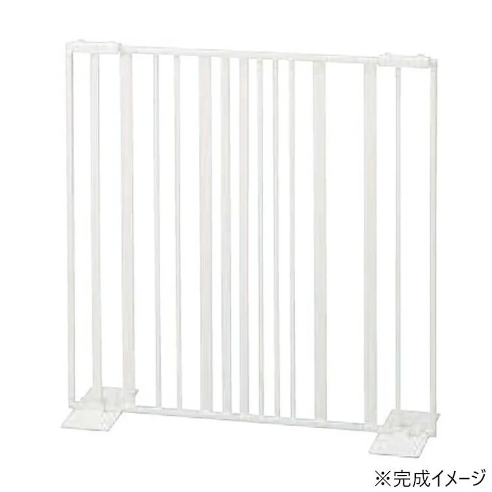 ペットゲート 60 ストライプ ミルク S23-0643 【直送品】 返品・キャンセル・他商品と同時購入は不可