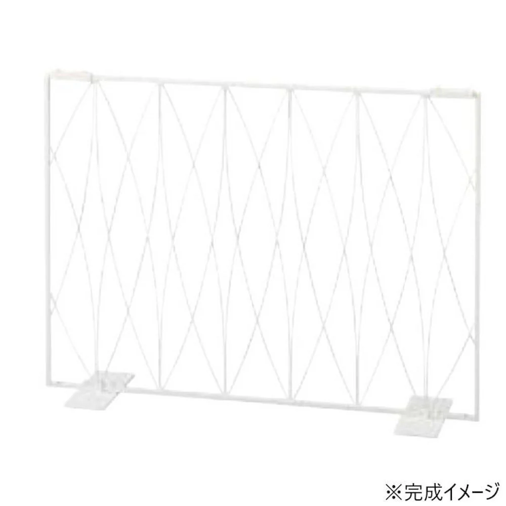 ペットゲート 80 オーバル ミルク S23-0645 【直送品】 返品・キャンセル・他商品と同時購入は不可