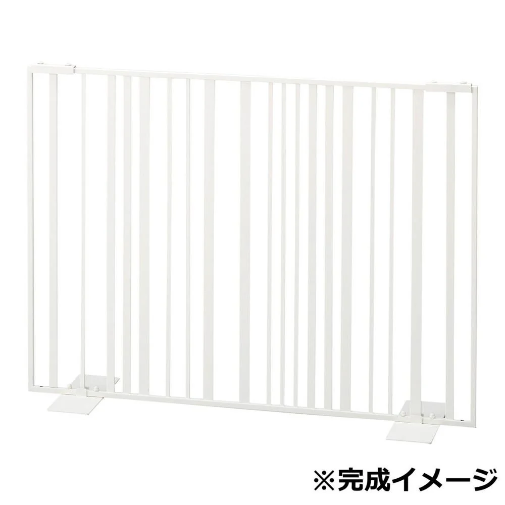 ペットゲート 80 ストライプ ミルク S23-0647 【直送品】 返品・キャンセル・他商品と同時購入は不可