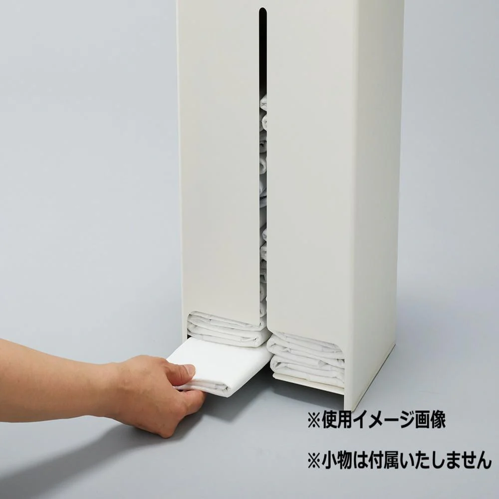 シーツストッカー ミルク S23-0657 【直送品】 返品・キャンセル・他商品と同時購入は不可 - Image 2