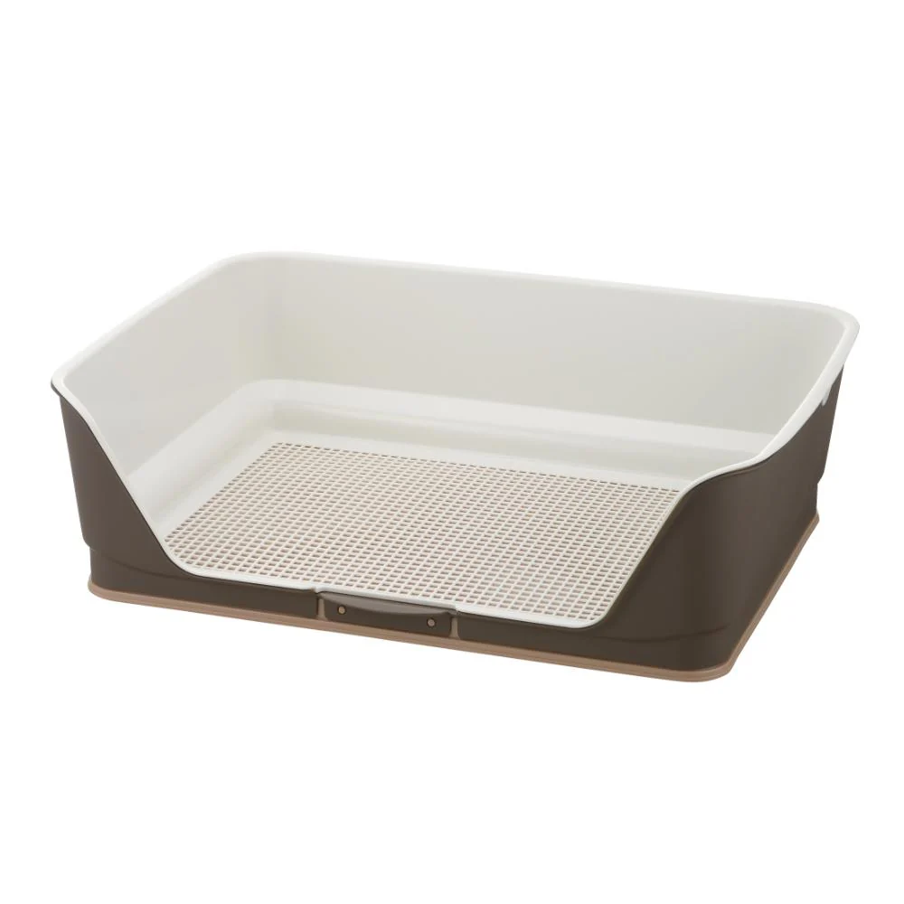 お掃除簡単ステップ壁付トイレ ワイド ダークブラウン 【直送品】 返品・キャンセル・他商品と同時購入は不可