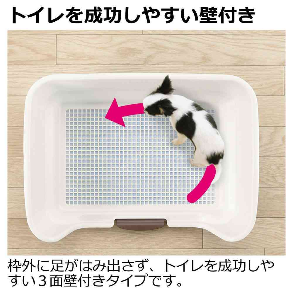 お掃除簡単ステップ壁付トイレ ワイド ダークブラウン 【直送品】 返品・キャンセル・他商品と同時購入は不可 - Image 3