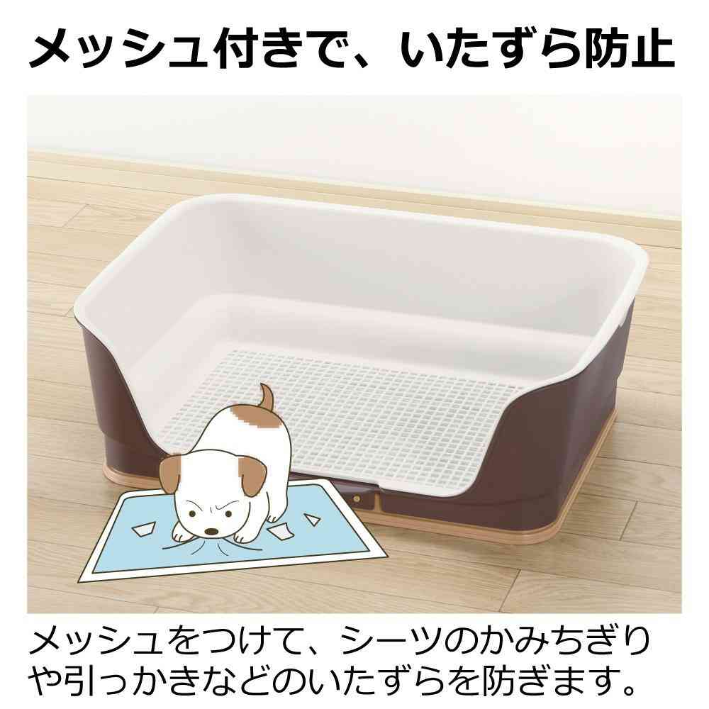 お掃除簡単ステップ壁付トイレ ワイド ダークブラウン 【直送品】 返品・キャンセル・他商品と同時購入は不可 - Image 4