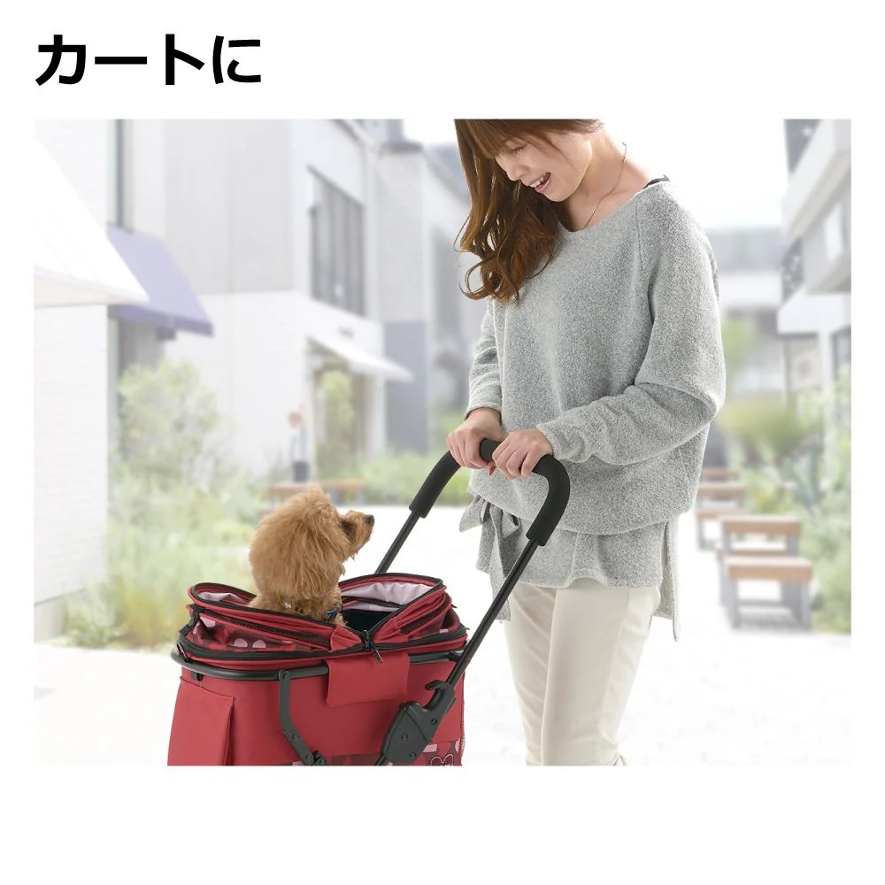 ペットカート ミニモ グレー 【直送品】 返品・キャンセル・他商品と同時購入は不可 - Image 3