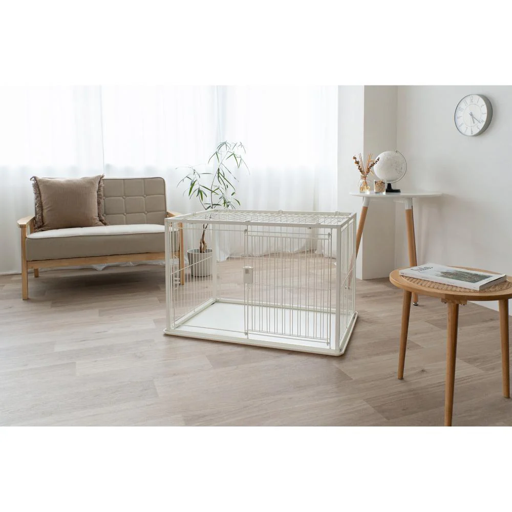 インテリアペットサークル 90-60屋根面 ホワイト 【直送品】 返品・キャンセル・他商品と同時購入は不可 - Image 3