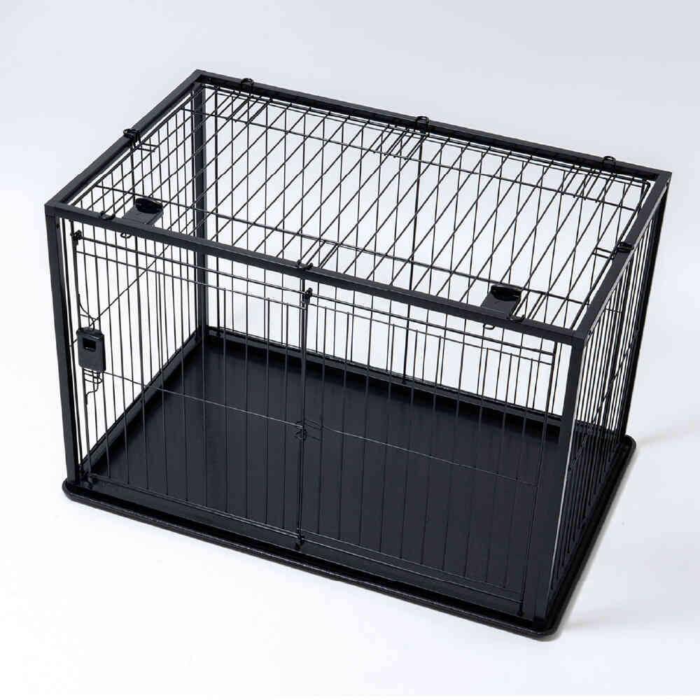 インテリアペットサークル 90-60屋根面 ブラック 【直送品】 返品・キャンセル・他商品と同時購入は不可 - Image 4