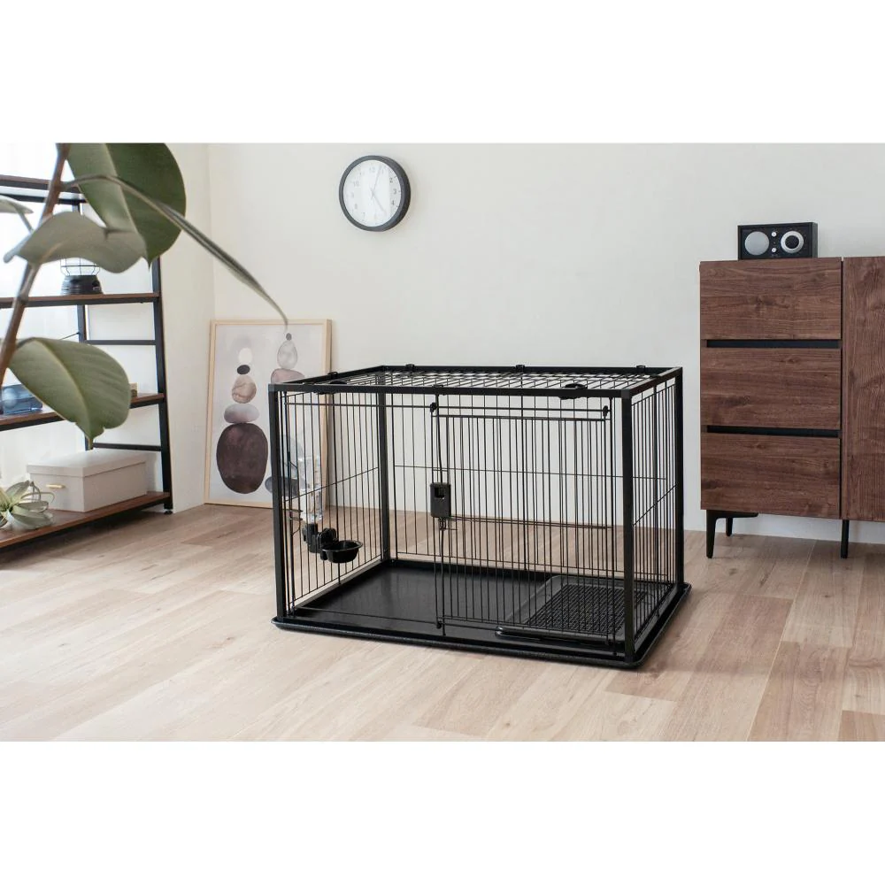 インテリアペットサークル 90-60屋根面 ブラック 【直送品】 返品・キャンセル・他商品と同時購入は不可 - Image 5