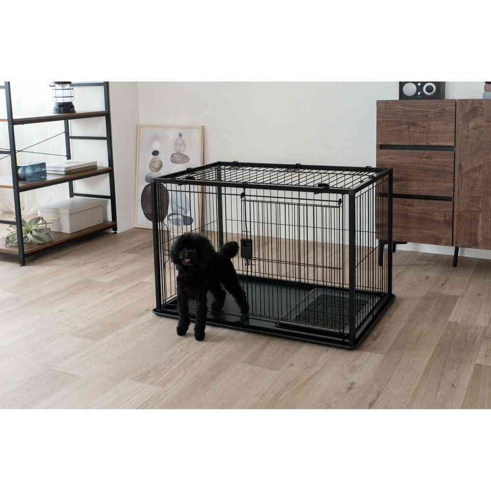 インテリアペットサークル 90-60屋根面 ブラック 【直送品】 返品・キャンセル・他商品と同時購入は不可 - Image 7
