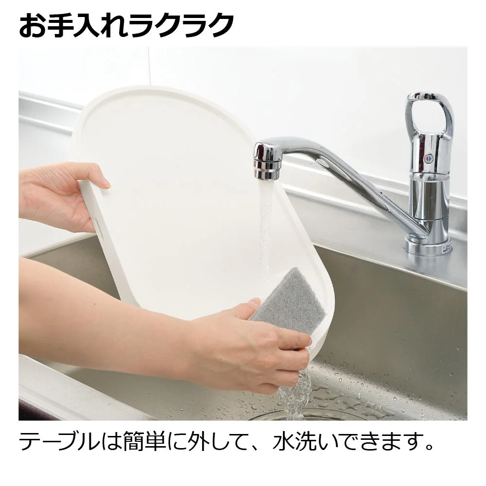たためるペットテーブル ダブル ベージュ 【直送品】 返品・キャンセル・他商品と同時購入は不可 - Image 8
