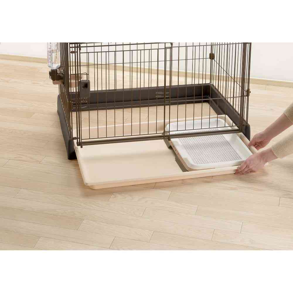 もっとお掃除簡単ペットサークル 90-60 ダークブラウン 【直送品】 返品・キャンセル・他商品と同時購入は不可 - Image 5
