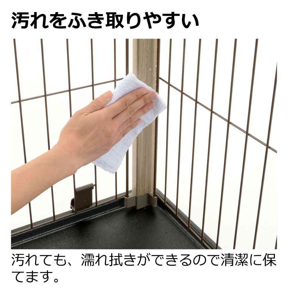 アルミフレームペットサークル 90-60 ベージュ 【直送品】 返品・キャンセル・他商品と同時購入は不可 - Image 5