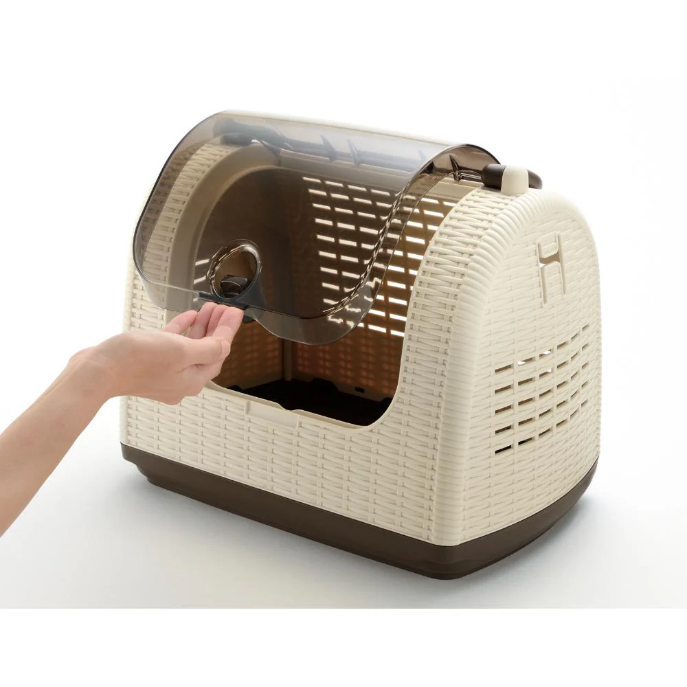 ラタンキャリー アイボリー 【直送品】 返品・キャンセル・他商品と同時購入は不可 - Image 2