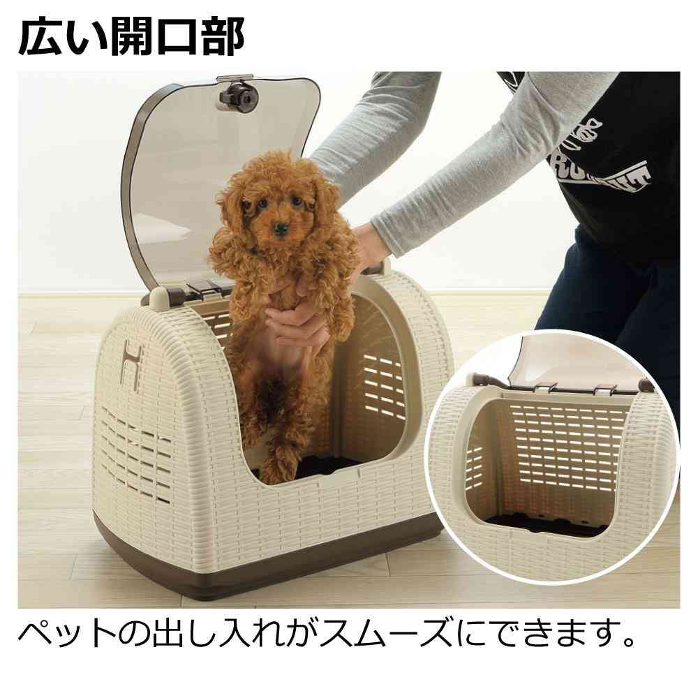 ラタンキャリー アイボリー 【直送品】 返品・キャンセル・他商品と同時購入は不可 - Image 8