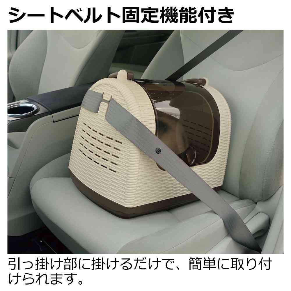 ラタンキャリー アイボリー 【直送品】 返品・キャンセル・他商品と同時購入は不可 - Image 9