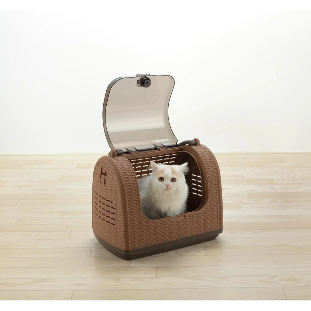 ラタンキャリー ブラウン 【直送品】 返品・キャンセル・他商品と同時購入は不可 - Image 5