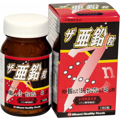 ◆ミナミヘルシーフーズ ザ・亜鉛 180粒 - Image 6