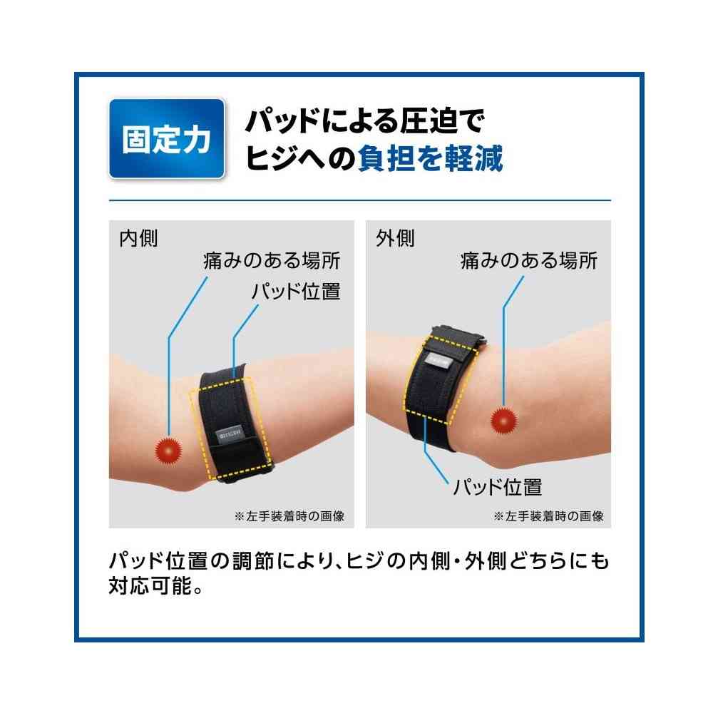 【医薬部外品】日本シグマックス メディエイドしっかりガード ヒジスタンダード フリーサイズ 1枚入り - Image 4