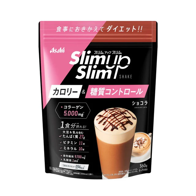 ◆アサヒグループ食品 スリムアップスリムシェイクショコラ360G - Image 3