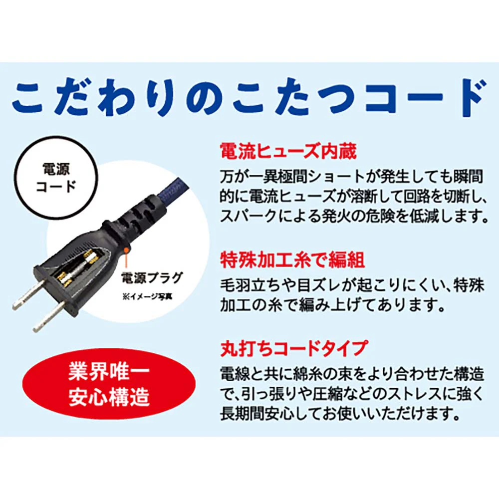 こたつ用取替ヒーター H600T MHU-601ET(DKB)L 【直送品】 返品・キャンセル・他商品と同時購入は不可 - Image 6