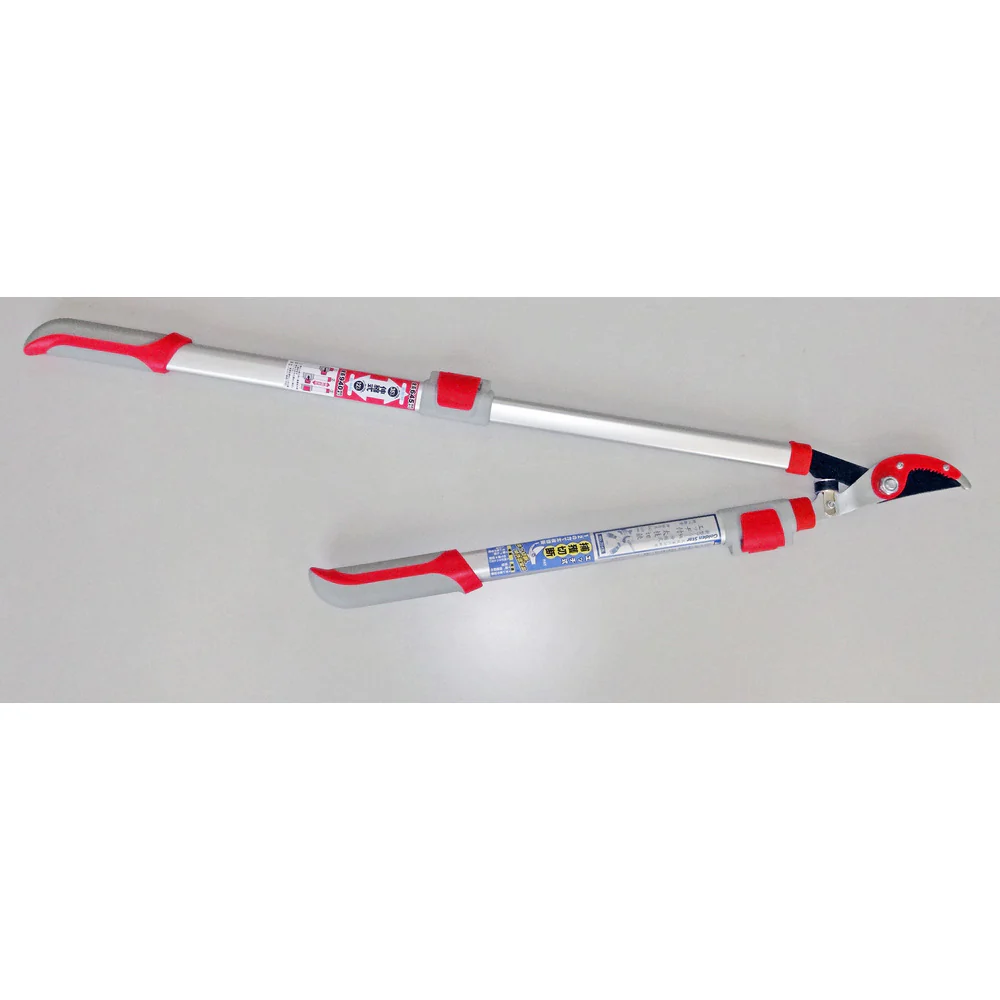 GS 刈込ハサミ(太枝切りタイプ) 新型アルミ柄 エッジ付伸縮 【直送品】 返品・キャンセル・他商品と同時購入は不可 - Image 4