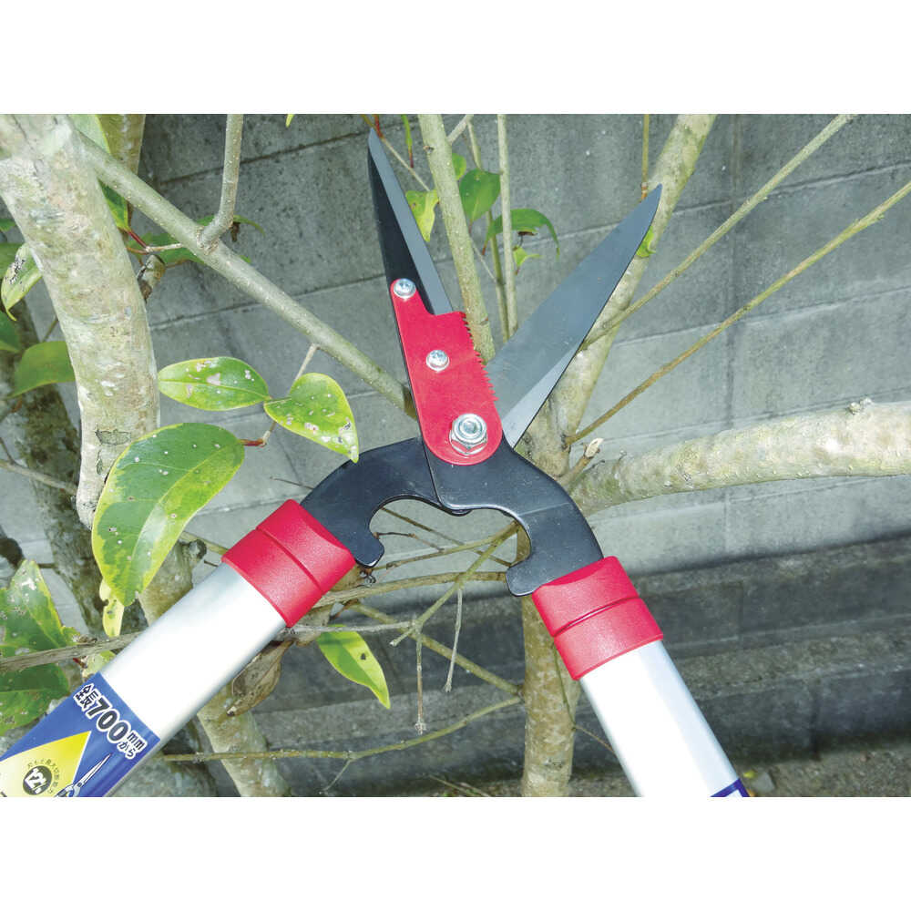 GS 刈込ハサミ(伸縮タイプ) 新型アルミ柄 エッジ付 【直送品】 返品・キャンセル・他商品と同時購入は不可 - Image 3