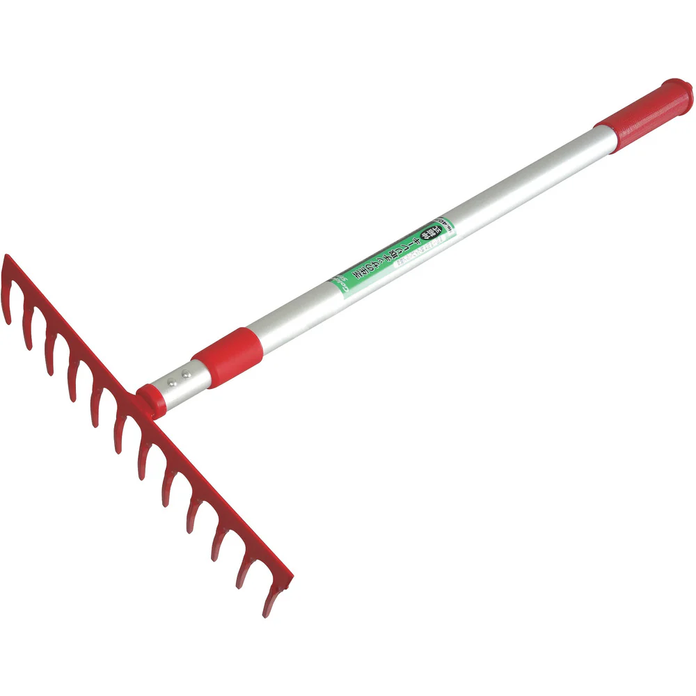 4036 GS 芝生のサッチ取りレーキ 伸縮式 【直送品】 返品・キャンセル・他商品と同時購入は不可