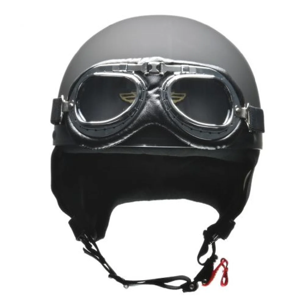 リ－ド工業 ビンテ－ジヘルメット マットブラック LL CR751MATBKLL - Image 4
