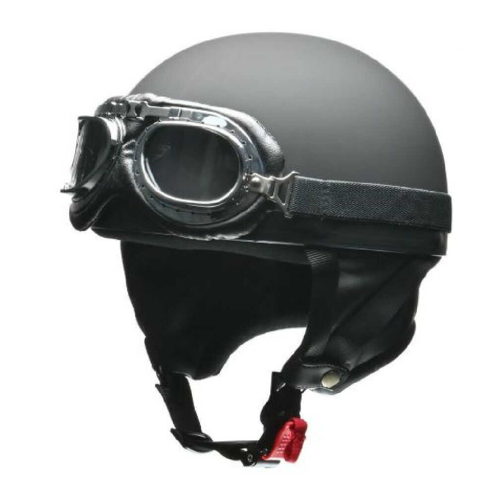 リ－ド工業 ビンテ－ジヘルメット マットブラック LL CR751MATBKLL - Image 8
