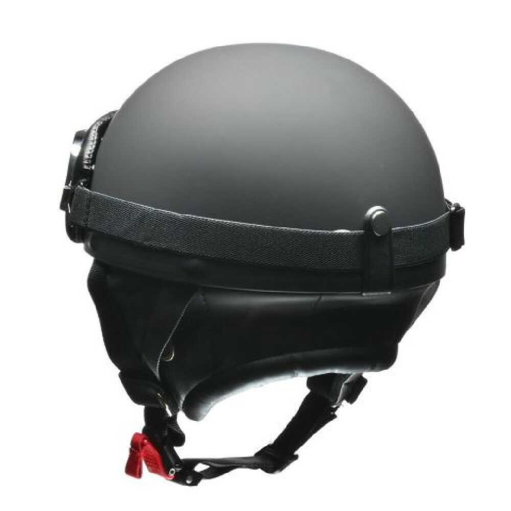 リ-ド工業 ビンテ-ジヘルメット マットブラック フリ- CR750MATBK - Image 10