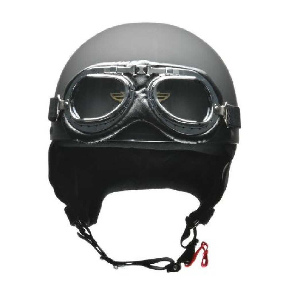 リ-ド工業 ビンテ-ジヘルメット マットブラック フリ- CR750MATBK - Image 11