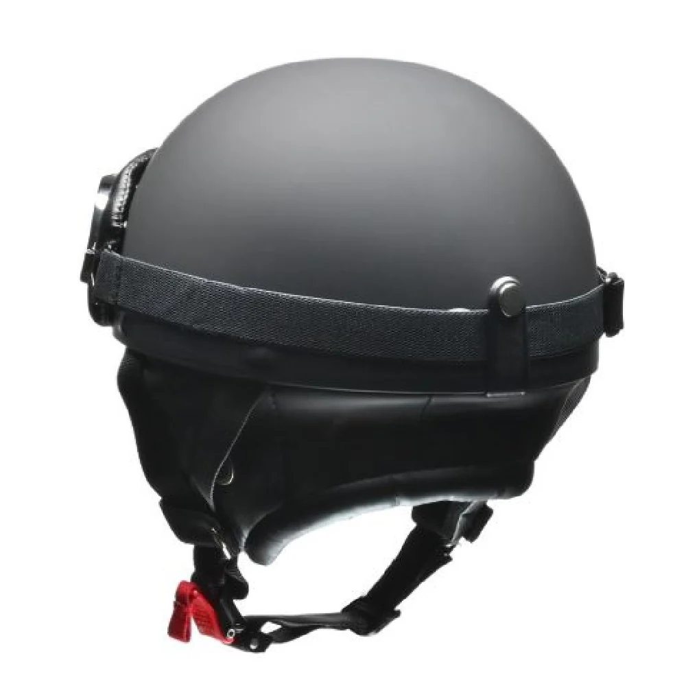 リ-ド工業 ビンテ-ジヘルメット マットブラック フリ- CR750MATBK - Image 3