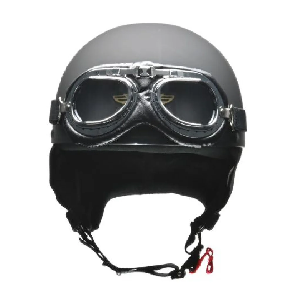 リ-ド工業 ビンテ-ジヘルメット マットブラック フリ- CR750MATBK - Image 4