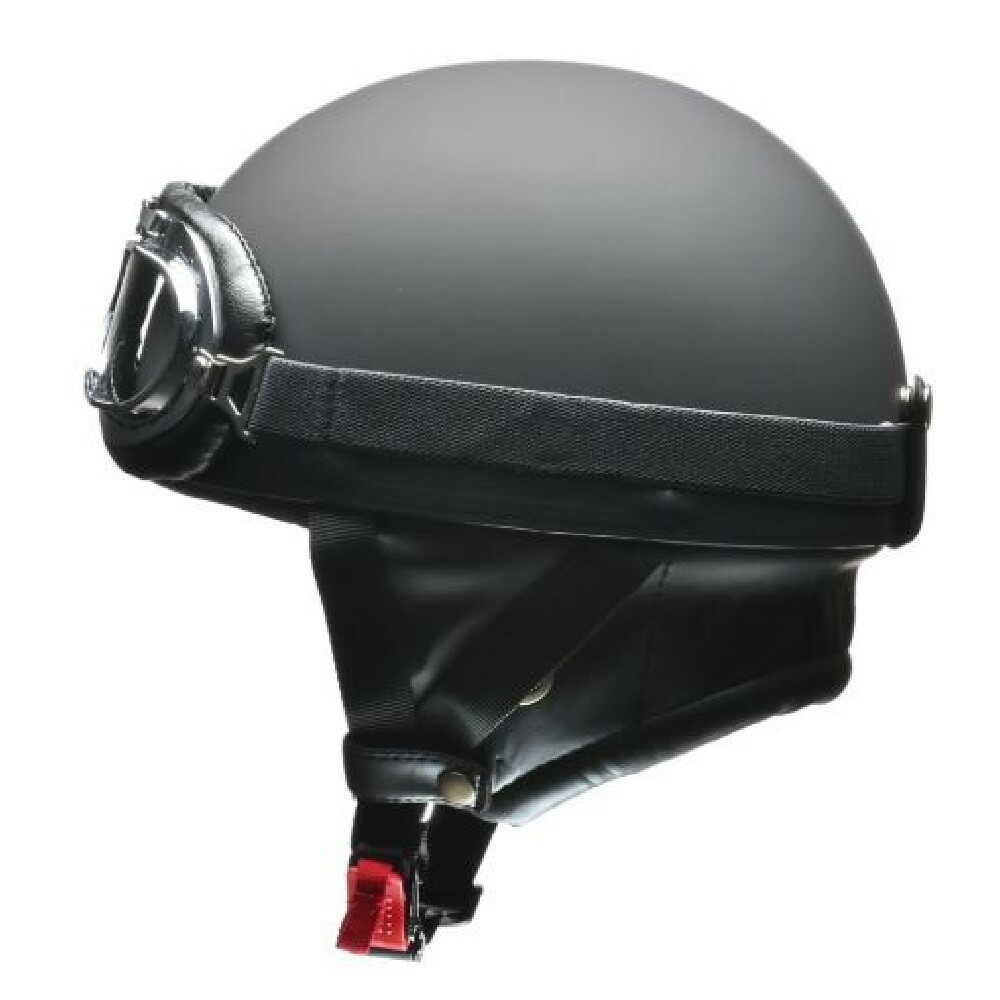 リ-ド工業 ビンテ-ジヘルメット マットブラック フリ- CR750MATBK - Image 9