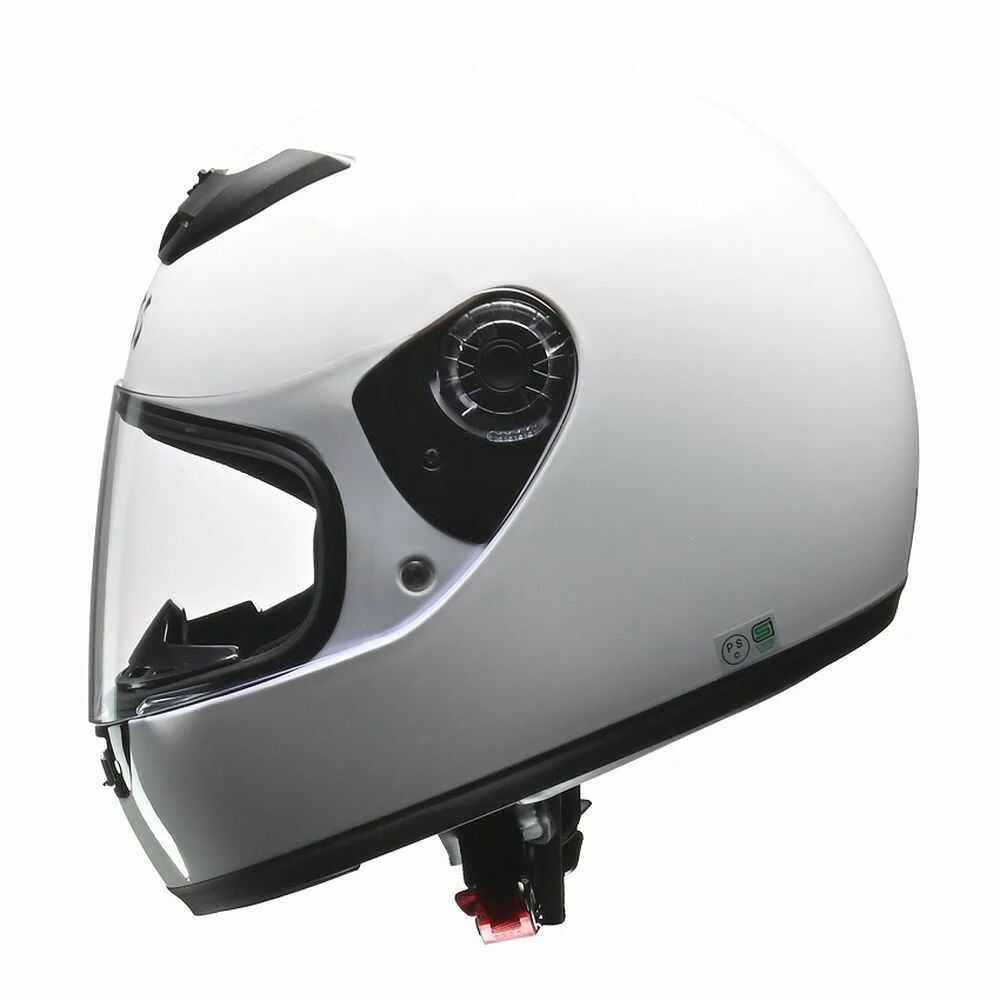 リード工業 CROSSフルフェイスヘルメット ホワイト CR715 WH 1個 - Image 2