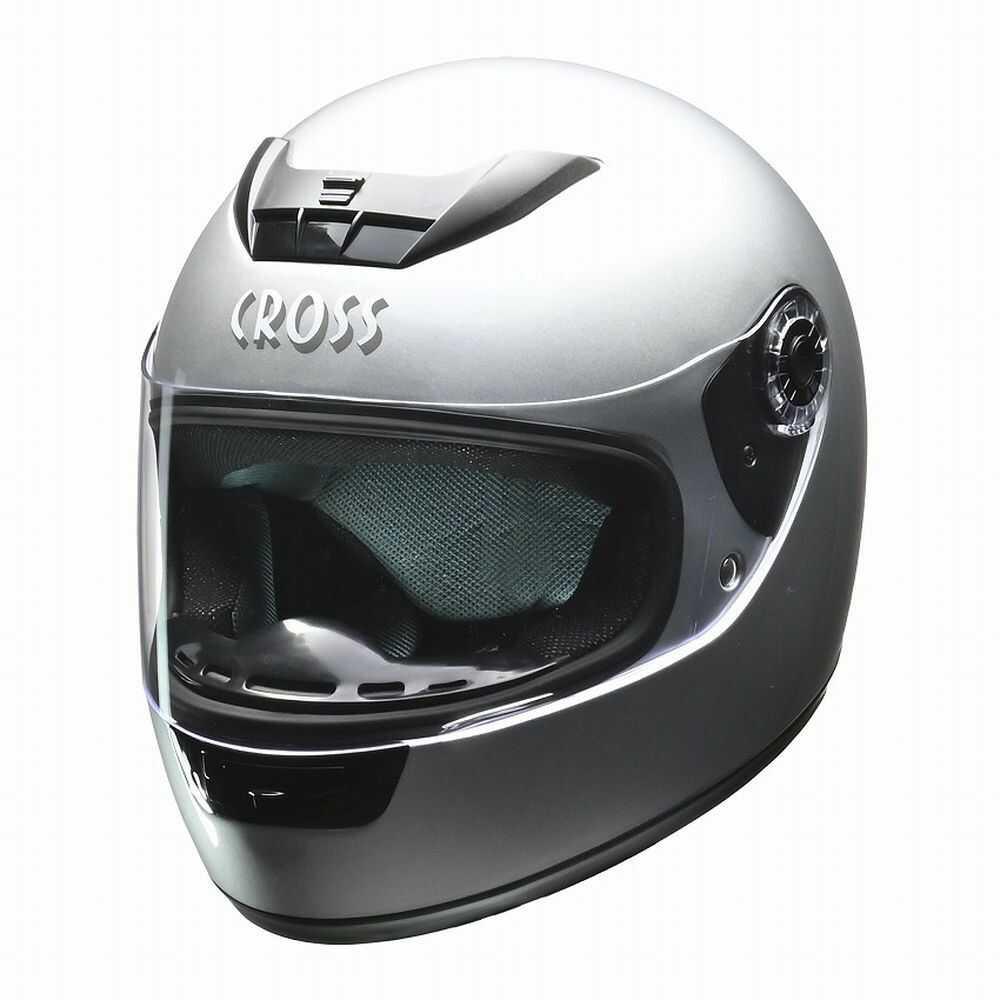 リード工業 CROSSフルフェイスヘルメット シルバー CR715 SI 1個 - Image 4
