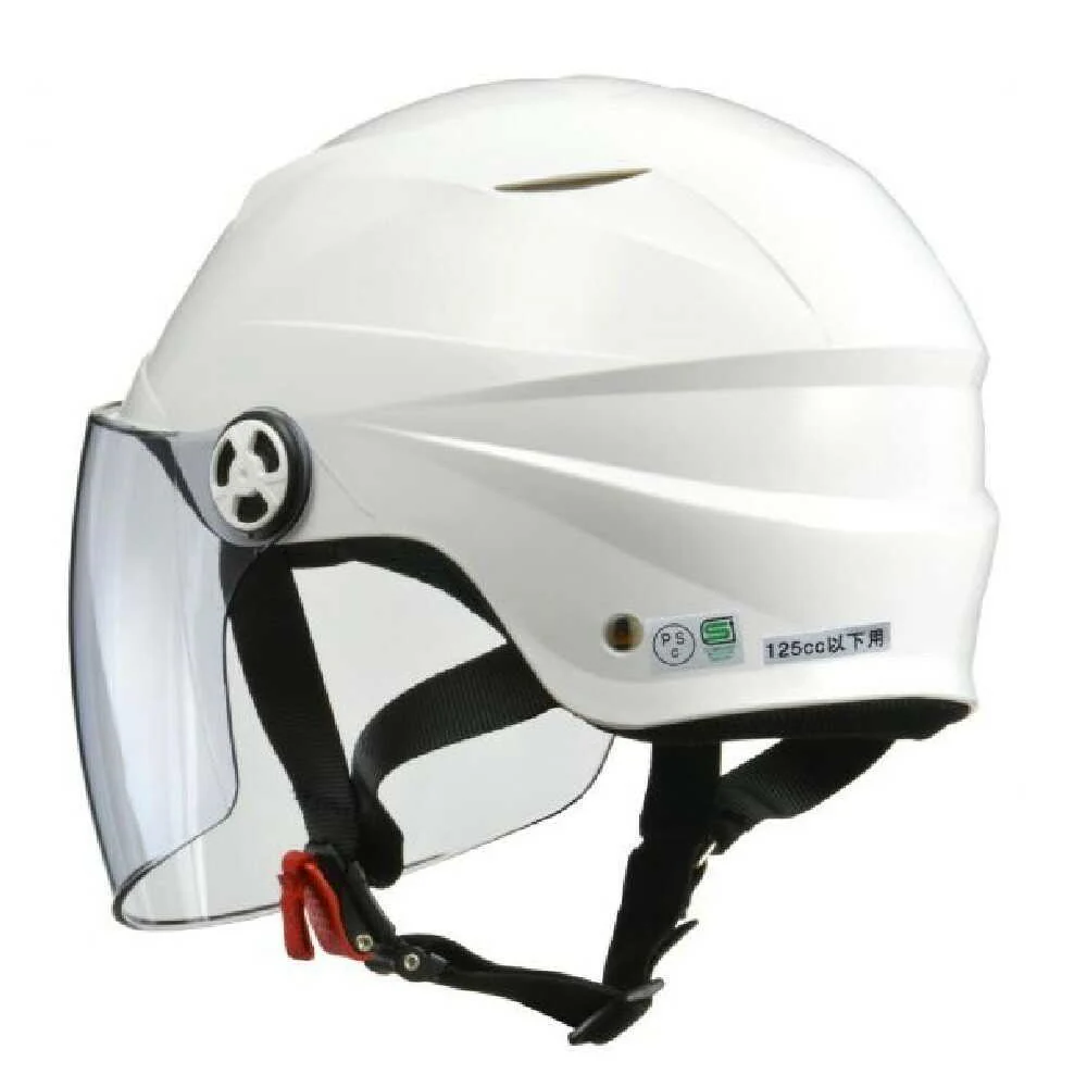 リ－ド工業 シ－ルド付ハ－フヘルメット WHーLL RE41WHLL - Image 6