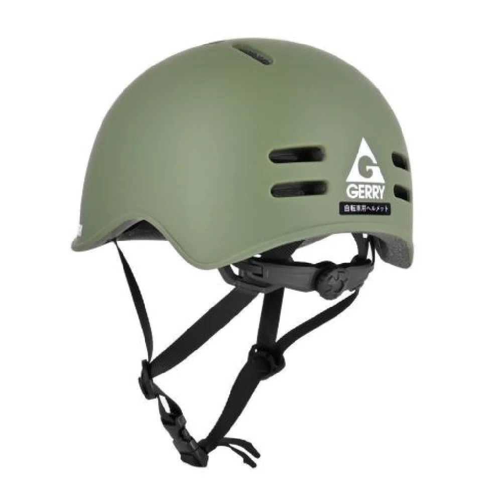 リ－ド工業 GERRY サイクルヘルメット マットオリ－ブ S GBH001MATOLVS - Image 4