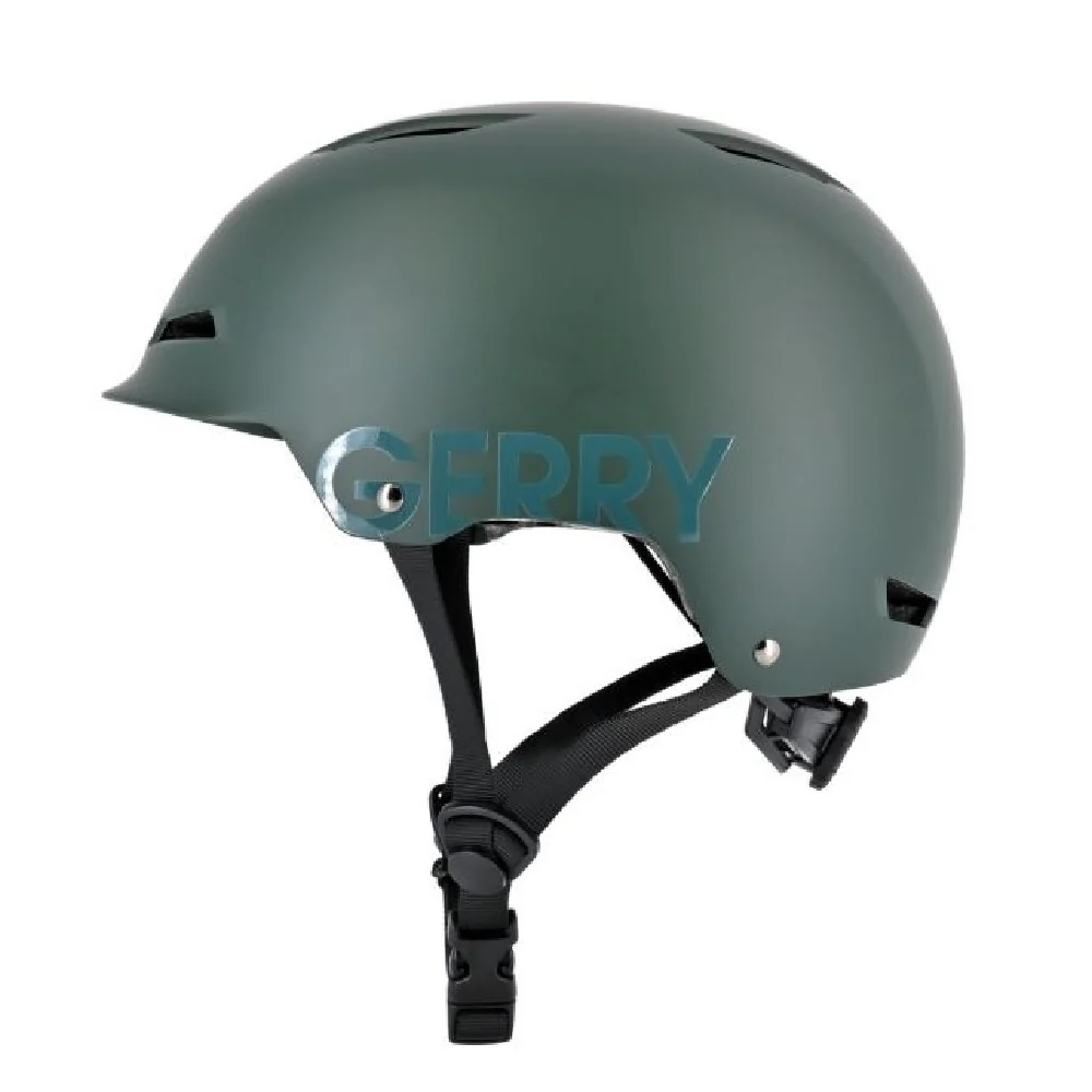 リ－ド工業 GERRY サイクルヘルメット マットグリ－ン L GBH004GR - Image 3