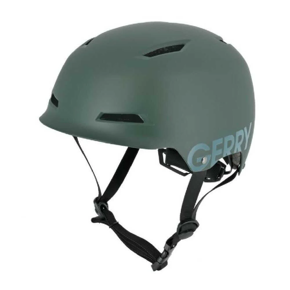 リ－ド工業 GERRY サイクルヘルメット マットグリ－ン L GBH004GR - Image 8