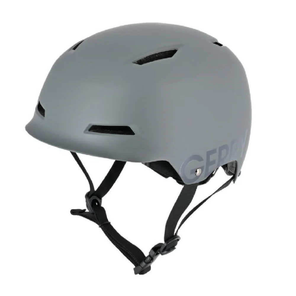 リ－ド工業 GERRY サイクルヘルメット マットグレ－ L GBH004GY - Image 2